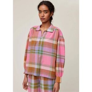 Plaid Multicolor Blouse